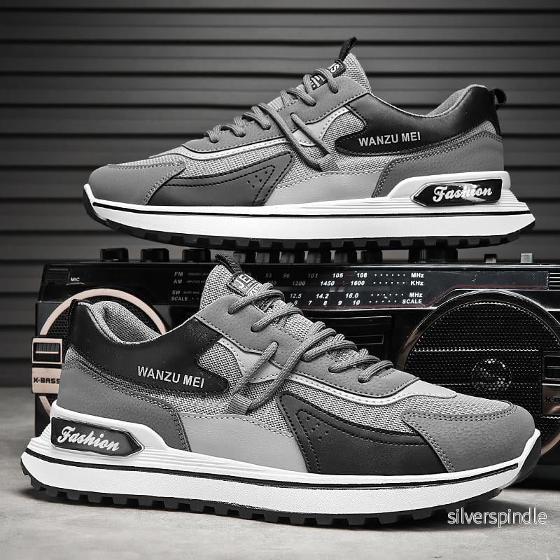 Ethan | Vårslitstarka Andningsbara Sneakers med Rund Tå - Bild 2