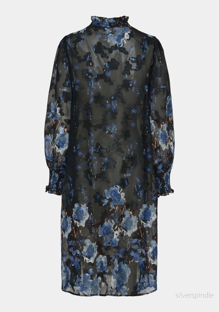 Vibse Printed Dress - Flower Border - Bild 3