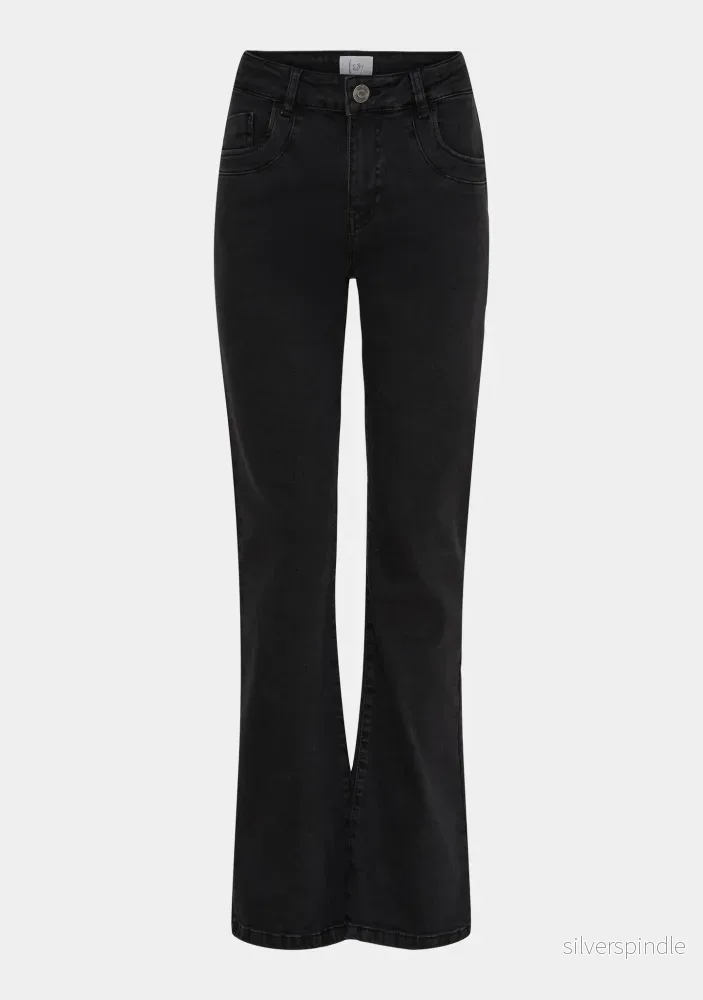 Parma Basic Jeans - Dark Grey Wash