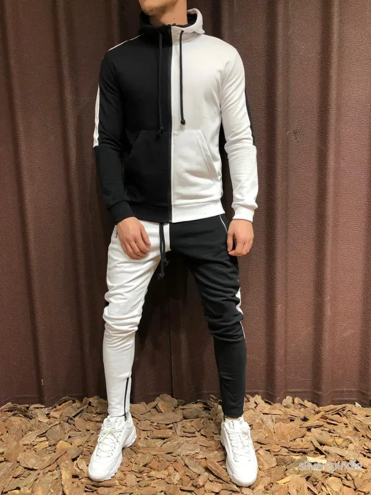 Ethan | Mångsidig Sportig Huvtröja och Byxor Set