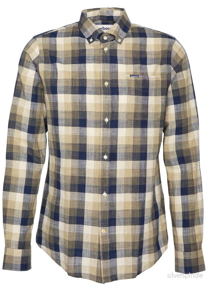 Barbour Hillroad Tailored Fit Shirt Olive Barbour Hillroad Tailored Fit Shirt Olive