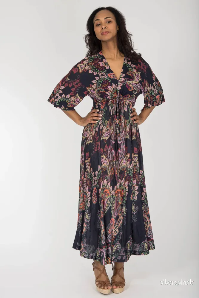 To wear everywhere maxi jersey dress – Very dark blue