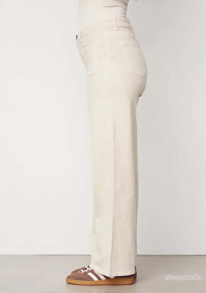 Bologna wide Twill Pant - Desert - Bild 2