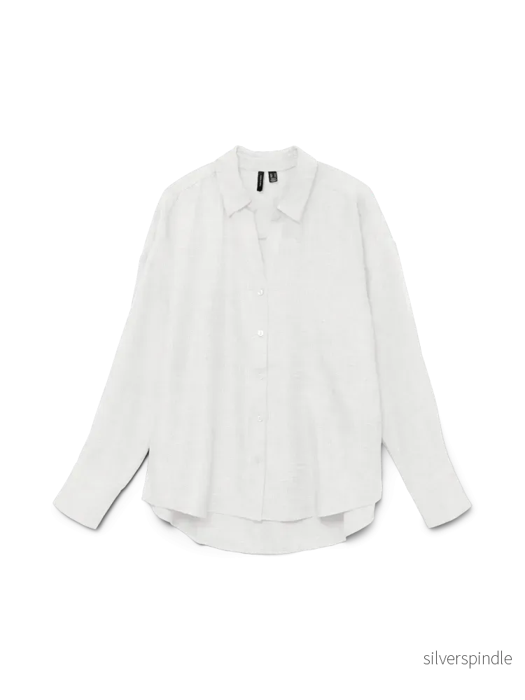 MELANEY QUEENY SHIRT SNOW WHITE - Bild 3