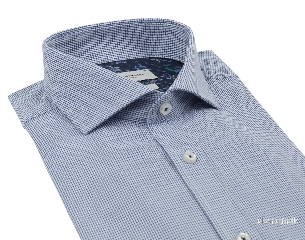 BS Darby Slim Fit Skjorta - Blue - Bild 2