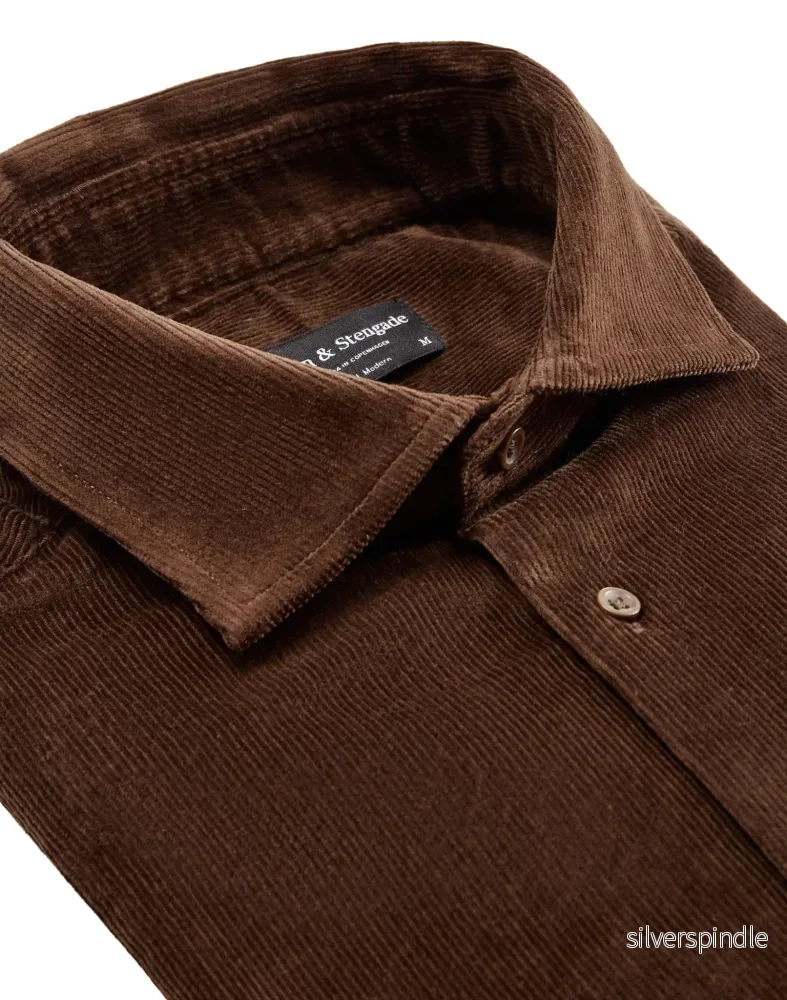 BS Horten casual modern fit Skjorta - Brown - Bild 2