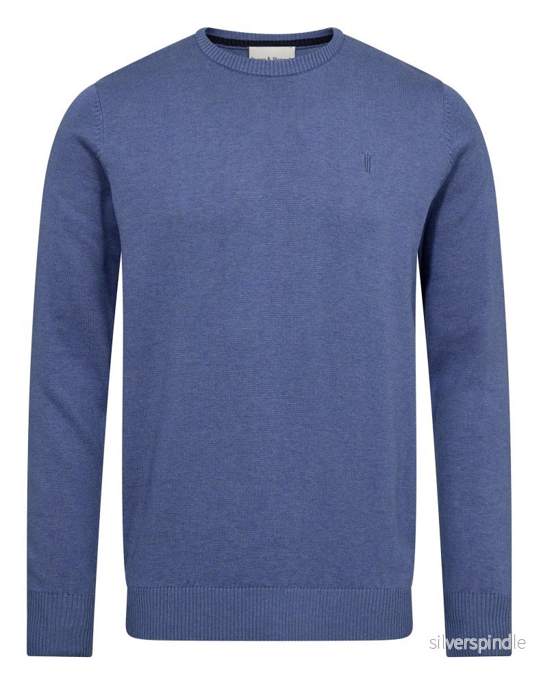 BS Jupiter Regular Fit Stickat – Blue BS Jupiter Regular Fit Stickat – Blue