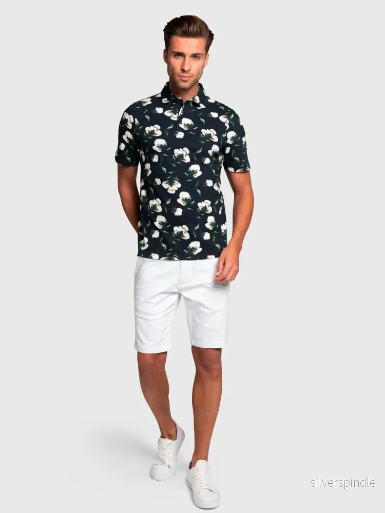 BS Phi Regular Fit Polo - Navy - Bild 2
