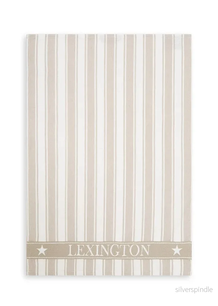 Lexington Icons våfflad kökshandduk i bomull 50x70