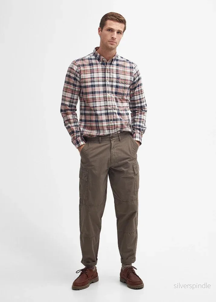 Barbour Essential Ripstop Cargo Trousers Tarmac