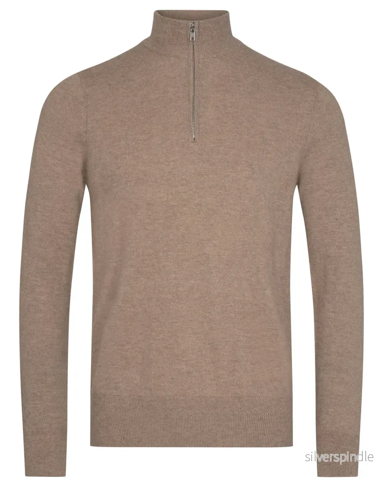 BS Paire Regular Fit Stickad tröja – Sand BS Paire Regular Fit Stickad tröja – Sand