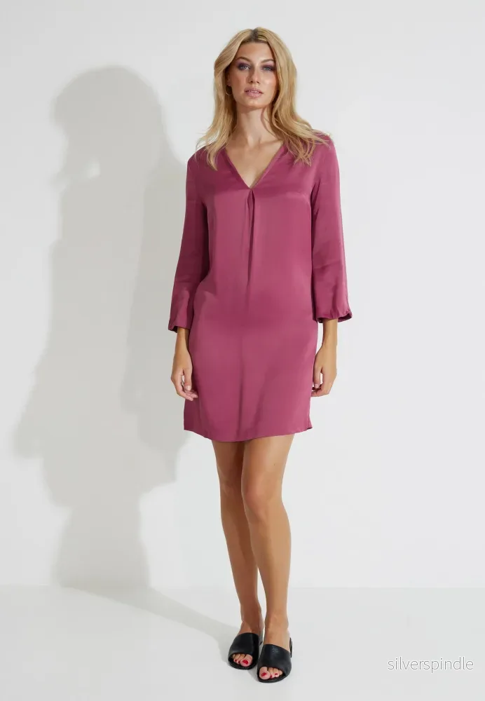 ABITO ENVER SATIN – Röd ABITO ENVER SATIN – Röd