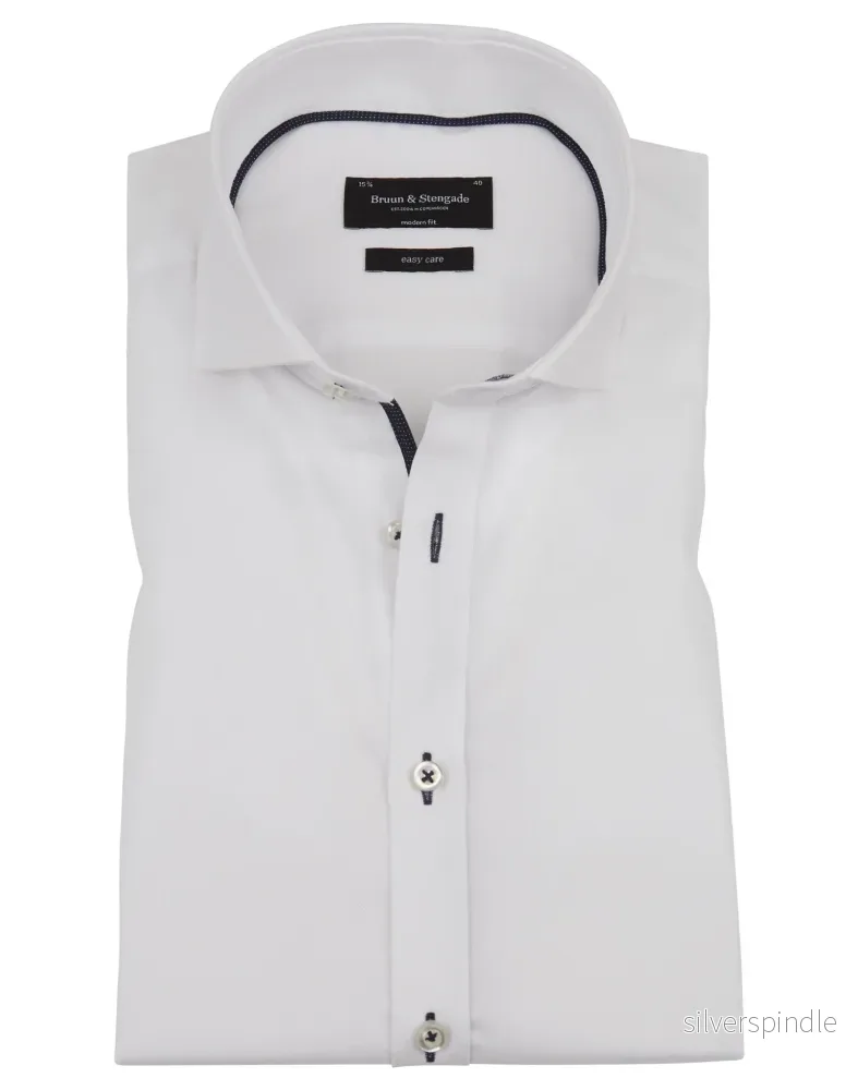 BS Ricci Modern Fit Skjorta - White