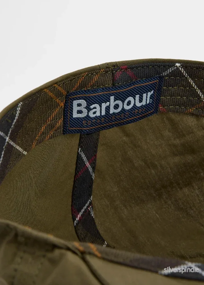 Barbour Transpor Flat Cap Dusky Green - Bild 2