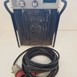 9kW byggfläkt & 10 meter 3-faskabel