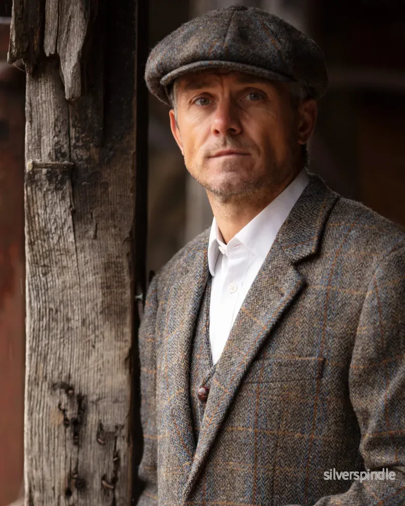 Walker & Hawkes Blakemore Clinton Brown - Harris Tweed kavaj - Bild 2