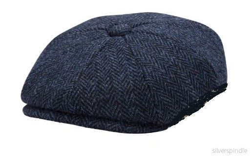 Walker & Hawkes Midnight Blue - tweedkeps baker boy - Bild 3