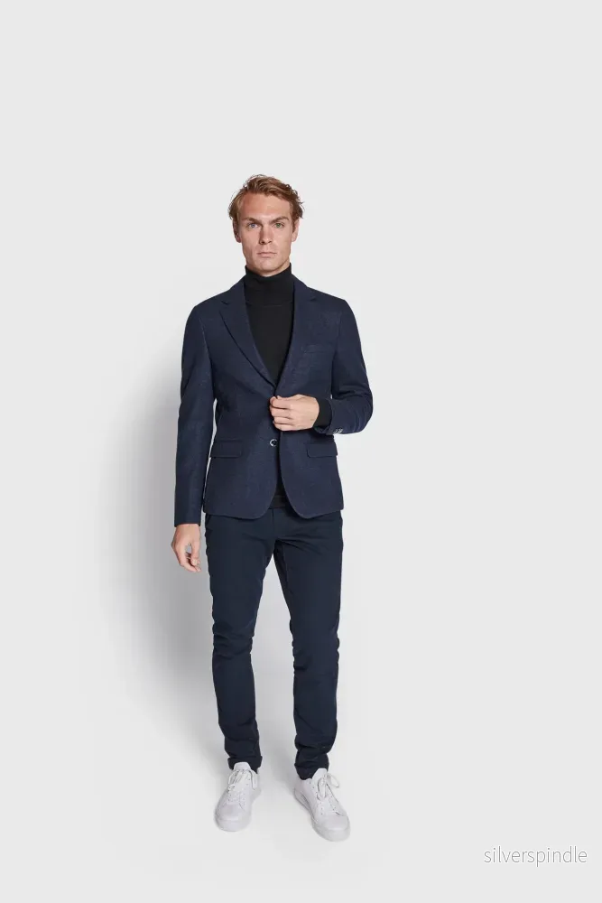 BS Bryant Slim Fit Kavaj - Navy - Bild 3