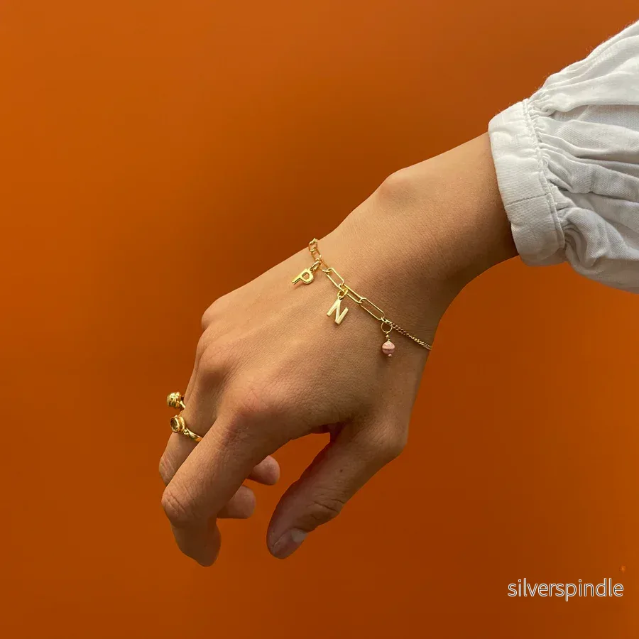 Ovillkorlig kärlek armband | Guldpläterad Ovillkorlig kärlek armband | Guldpläterad