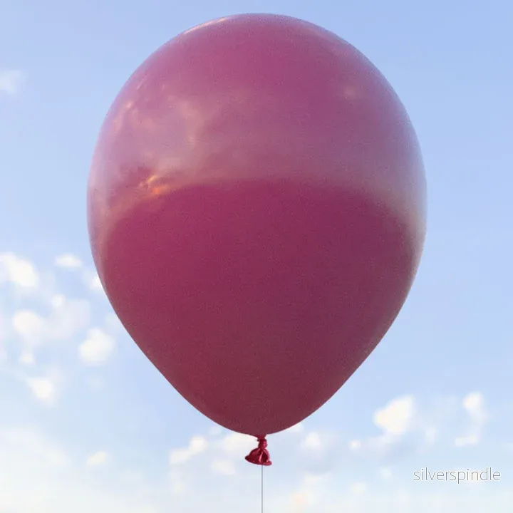 Burgundy-ballonger 28 cm – 100-pack