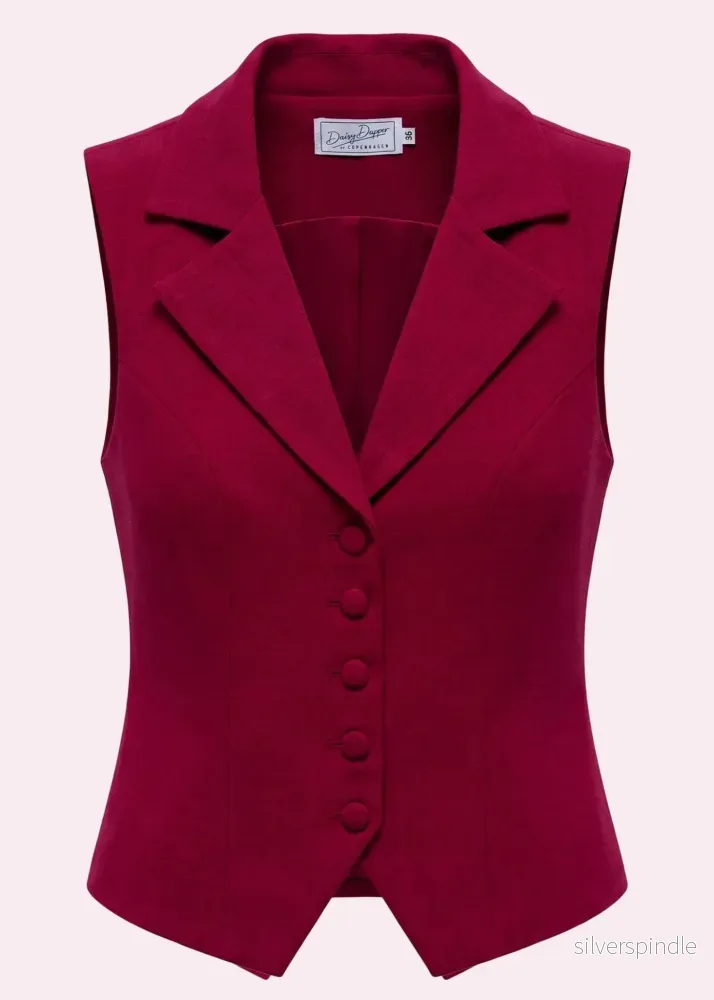 Marlene väst – berry Marlene väst – berry