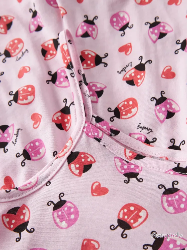 Jumpsuit med nyckelpigor - Bild 3