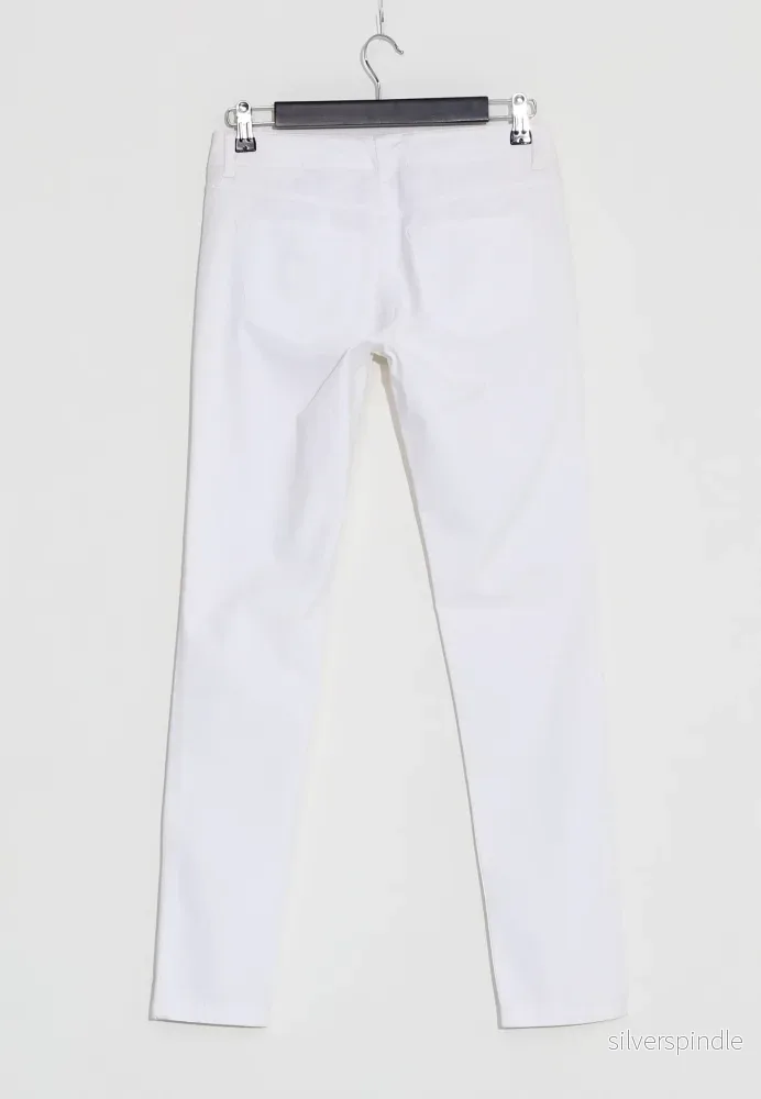 PANTALONE REGULAR GABARD STR - Vit - Bild 2
