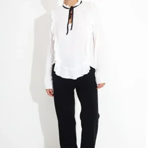 LISALOTTA BLOUSE SEASON – Vit LISALOTTA BLOUSE SEASON – Vit