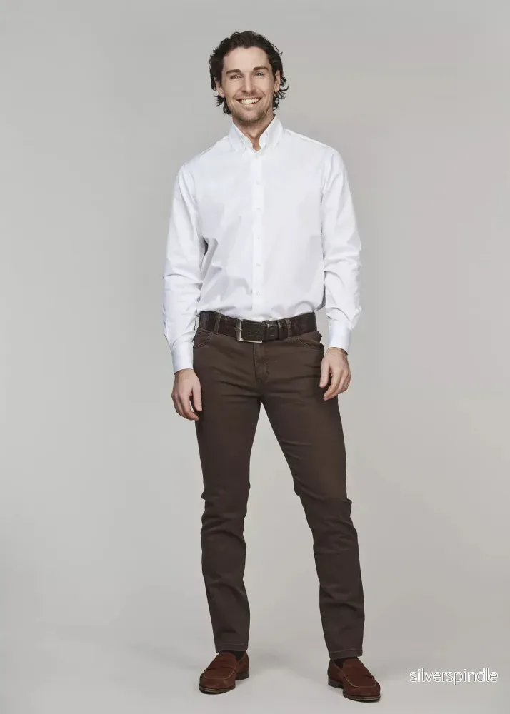 Hansen & Jacob 5pkt Silk Touch Okado Brown
