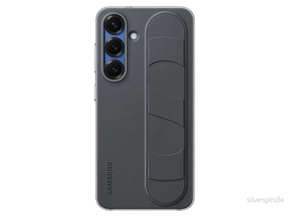 Samsung Standing Grip Fodral Samsung Galaxy S25 – Svart Samsung Standing Grip Fodral Samsung Galaxy S25 – Svart