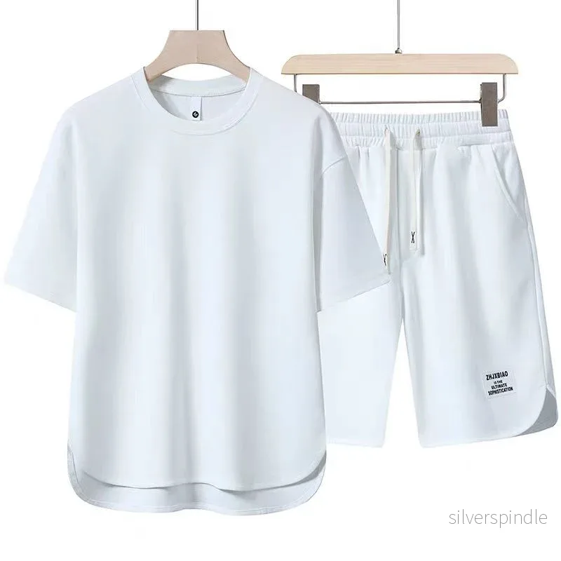Ethan | Lätt Enfärgad Kortärmad T-shirt för Sommar - Bild 3