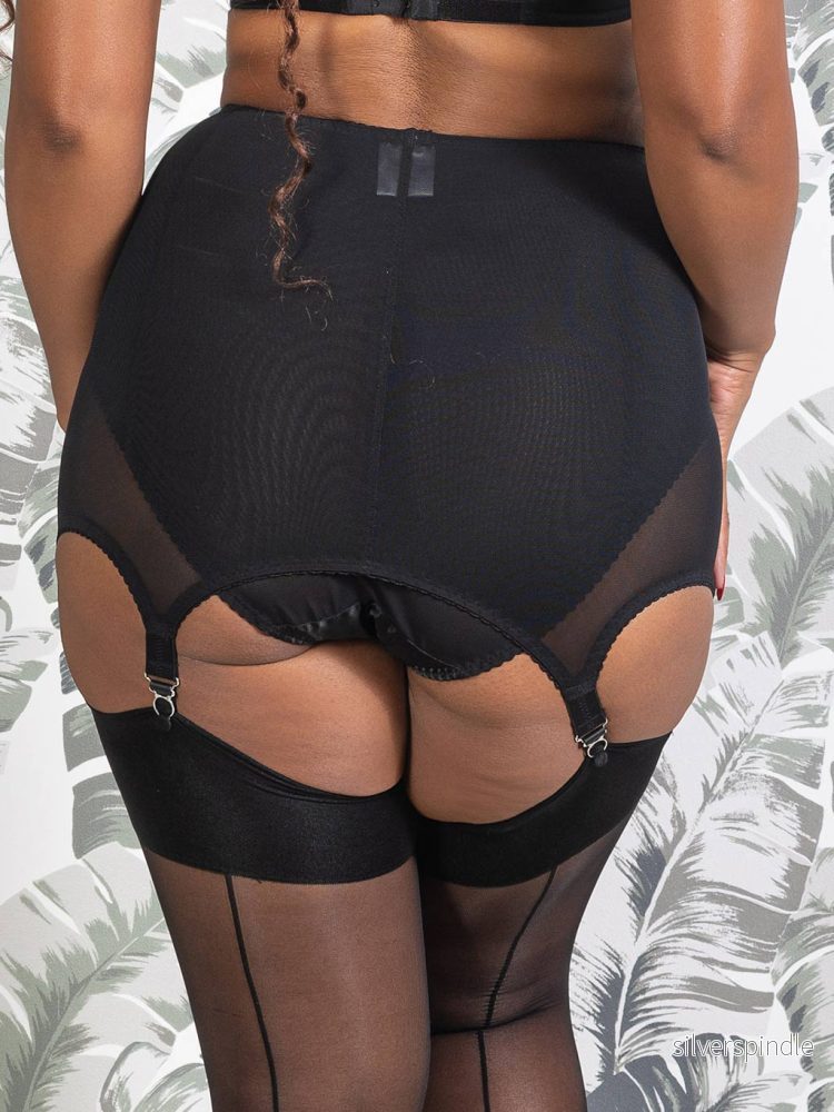 Girdlette Maitresse Nouveau i svart - Bild 2
