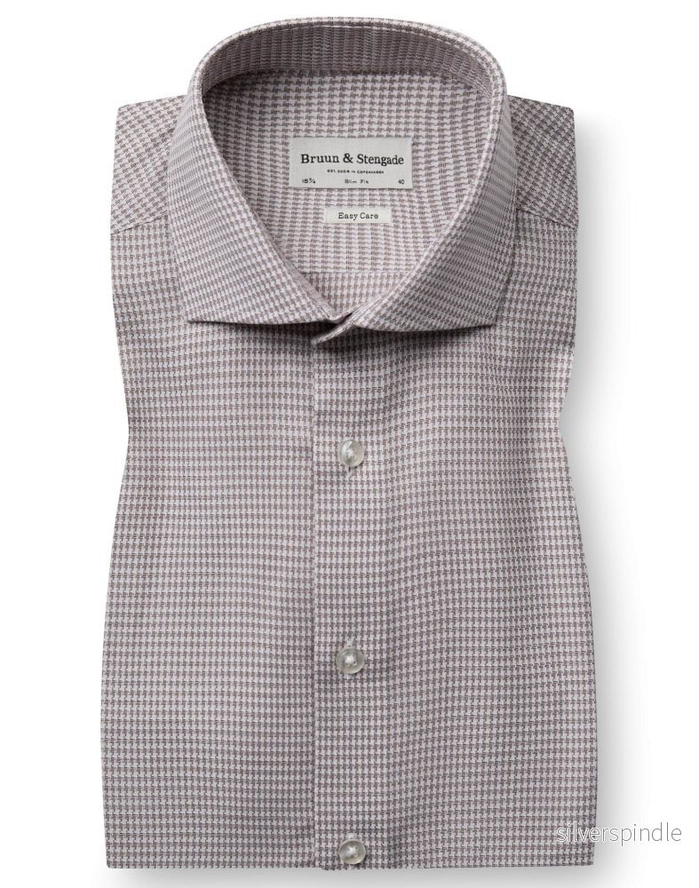 BS Harper Slim Fit Skjorta - Sand