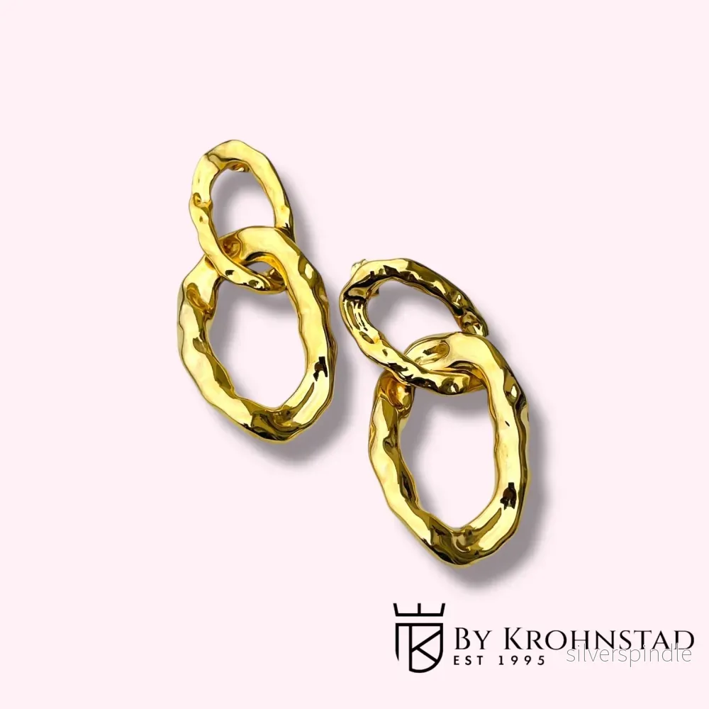 Piece of chain earings Piece of chain earings