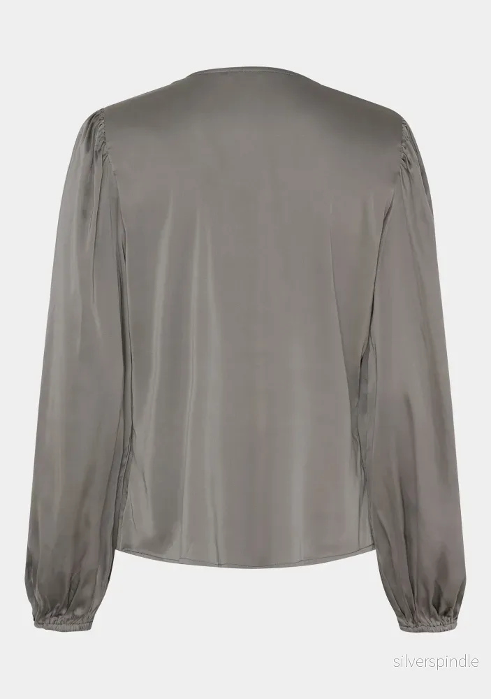 Steff Flounce Blouse - Grey - Bild 2