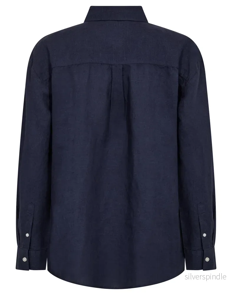 BS Marietta Regular Fit Skjorta - Navy - Bild 2
