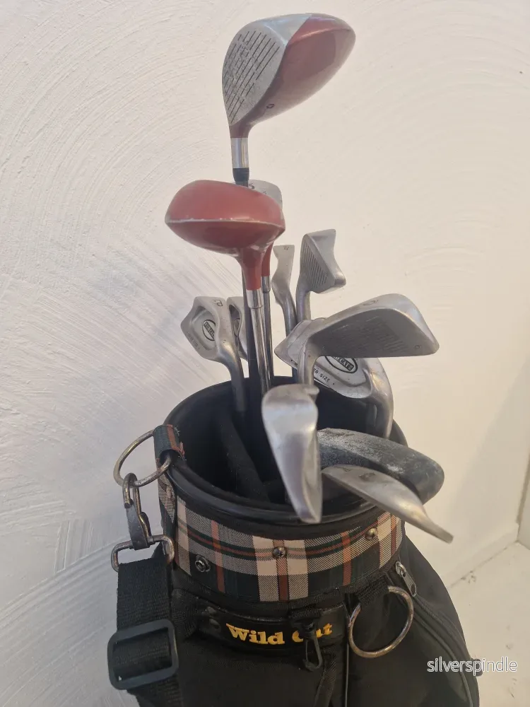 WILD CAT golfbag & golfklubbor - Bild 2
