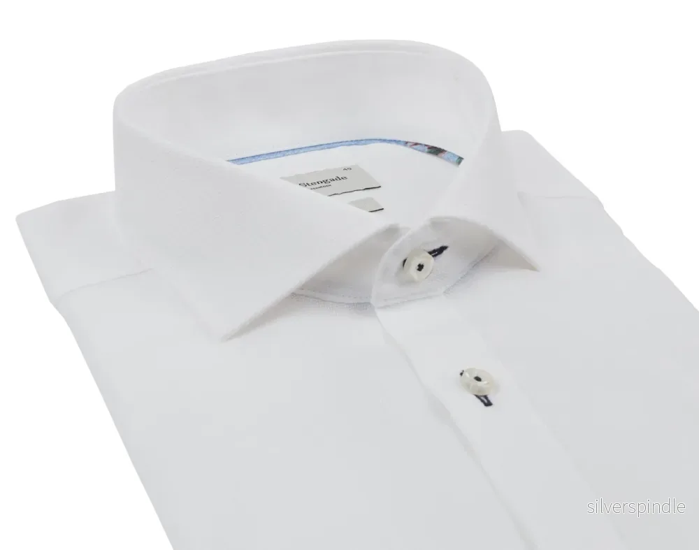 BS Eli Slim Fit Skjorta - White - Bild 2