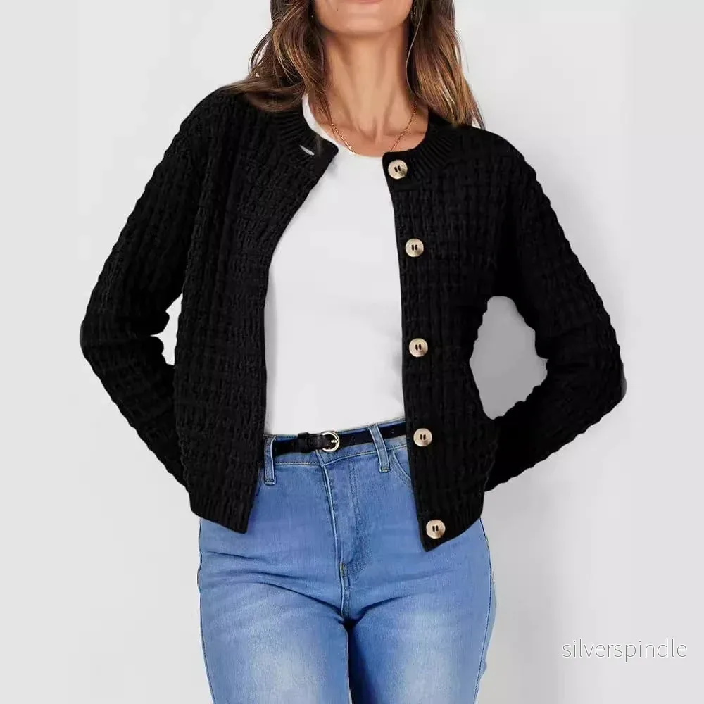 Olivia | Lätt Oversized Hösttröja med Rund Hals - Bild 2