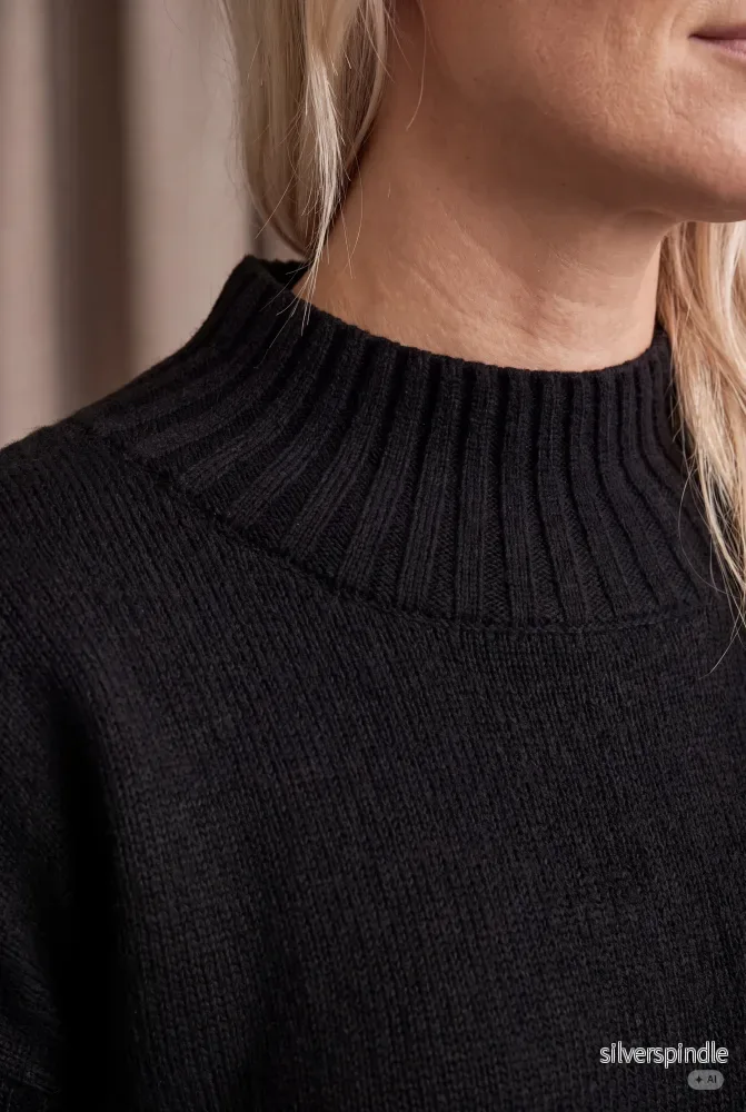 Kaddy Knit Pullover - Black - Bild 3