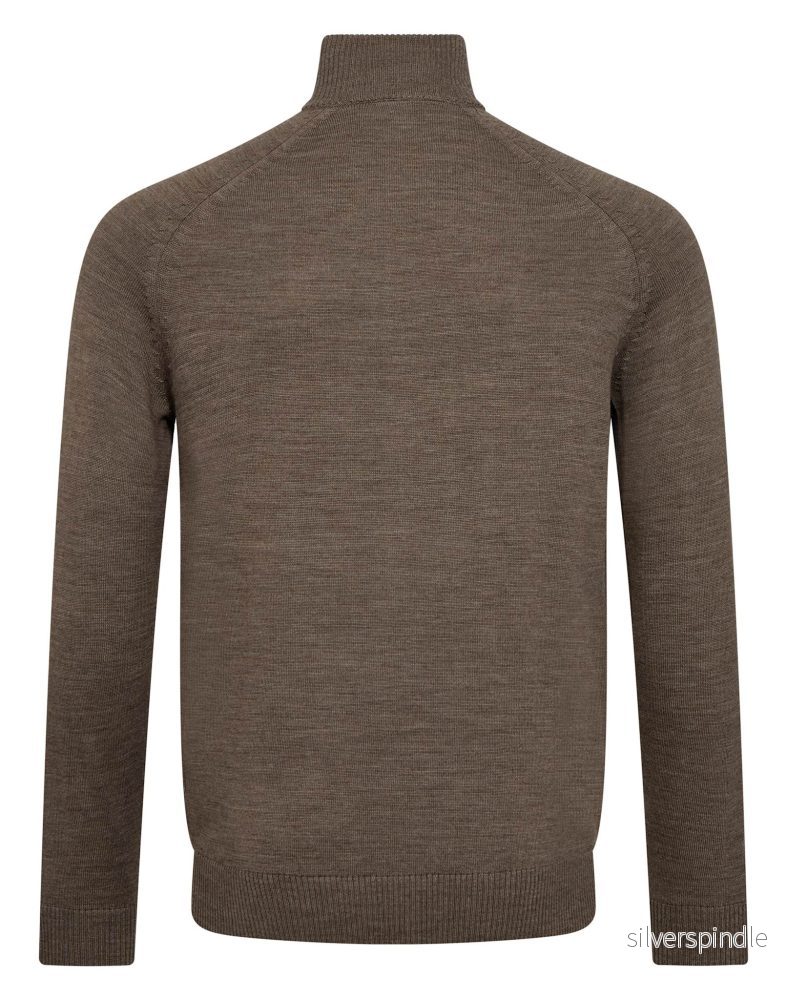 BS Pelle Regular Fit Stickat - Brown - Bild 2