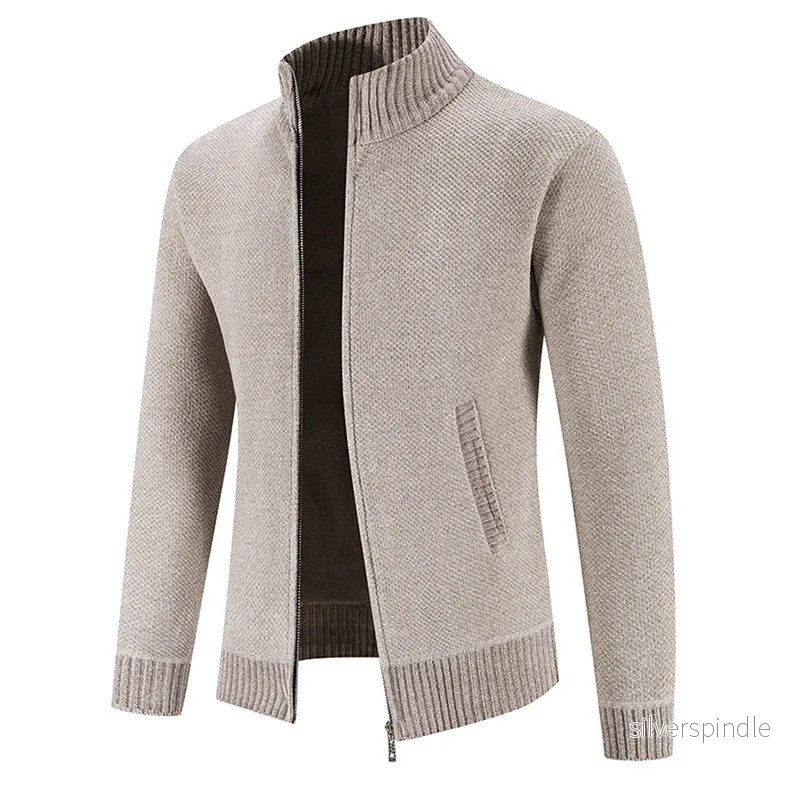 Oliver | Slim Fit Vinterkofta med Sammet Finish Oliver | Slim Fit Vinterkofta med Sammet Finish