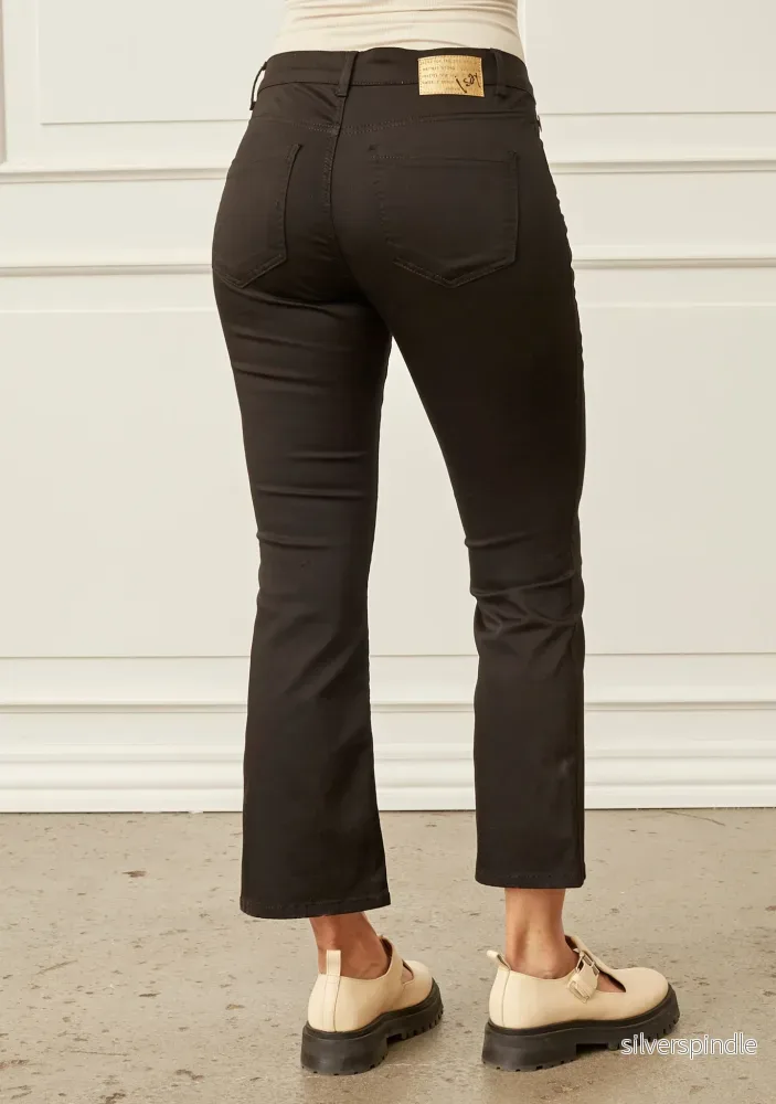 Lido Button Jeans - Black - Bild 2