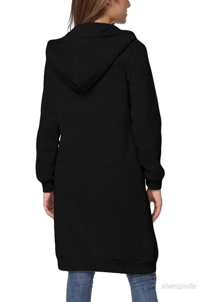 Oliver | Fleecefodrad Vinter Hoodie med Justerbar Huva - Bild 3