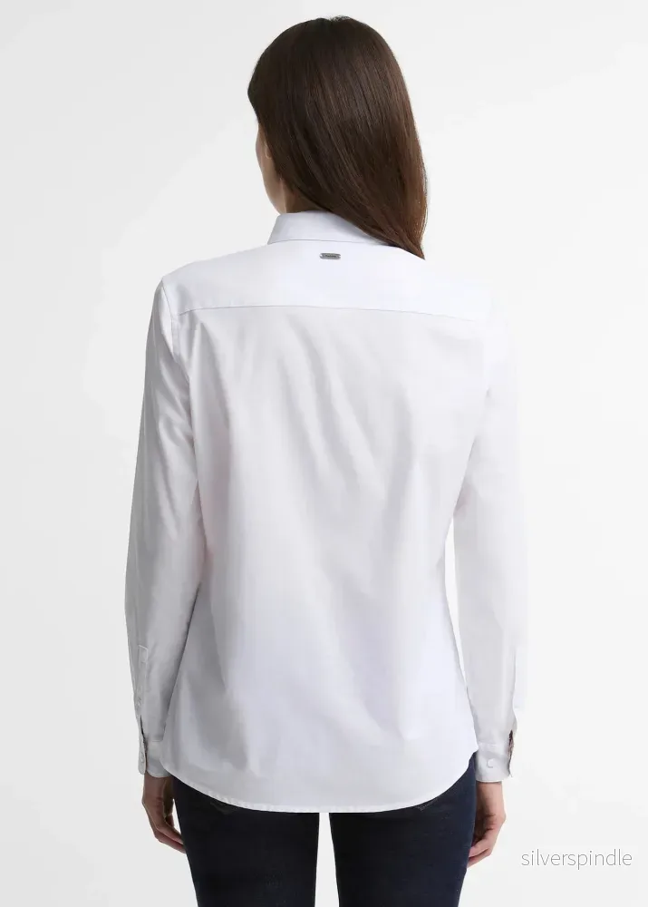 Barbour Derwent Shirt White/Cedarwood - Bild 3
