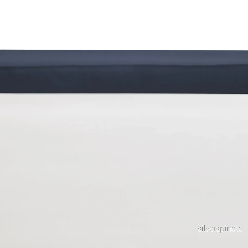 Arkipelag Plain Underlakan Navy - Bild 2