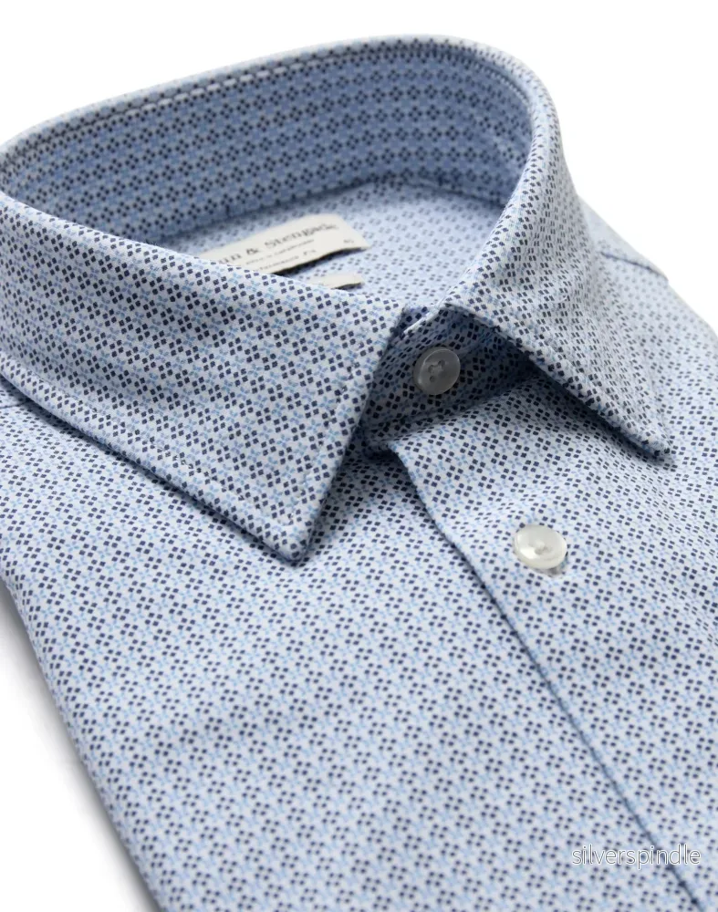 BS Solomon Performance Fit Skjorta - Blue - Bild 2