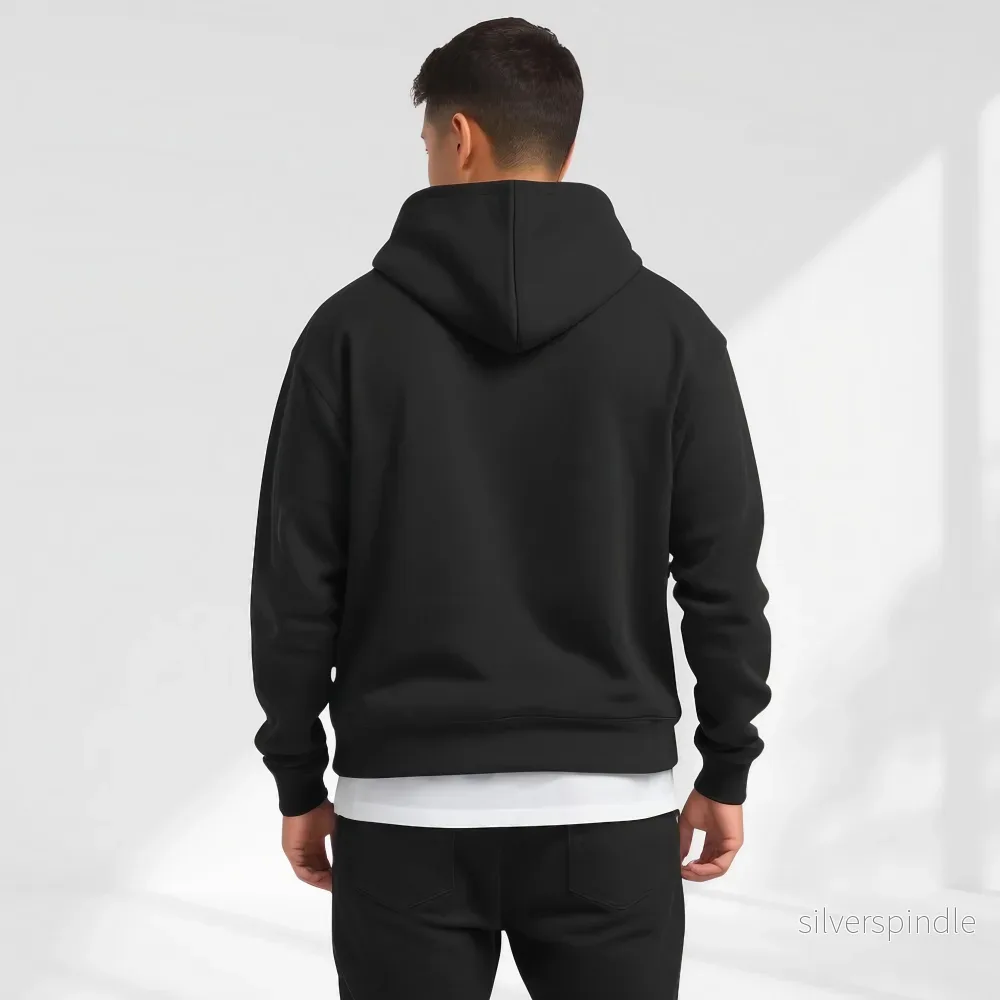 Ethan | Avslappnad Oversized Hoodie med Huva - Bild 2