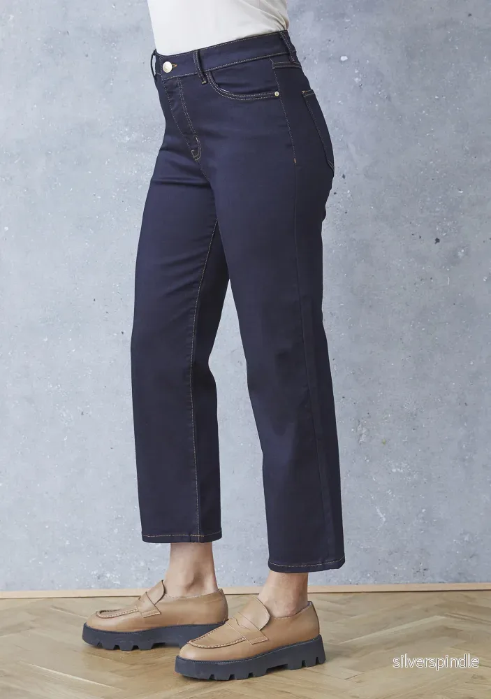 Lido Straight Jeans - Blue Black Denim - Bild 3