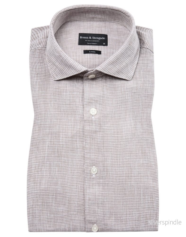 BS Toledo Casual Modern Fit Skjorta – Clay BS Toledo Casual Modern Fit Skjorta – Clay